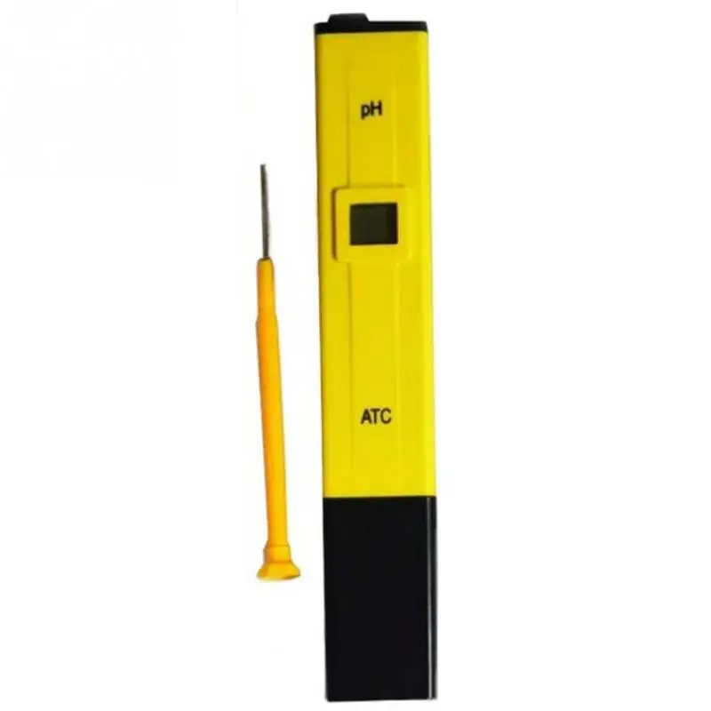 

HOT Mini Yellow Portable Digital PH Tester Meter Pocket Pen Aquarium Pool Water Digital Tester