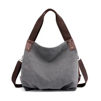 

Large Tote Canvas Leather Vintage Bag Women Canvas Hobo Bag Shoulder Womans Leather Handbag Fur Bags Cute Ladies Shoulder Bag