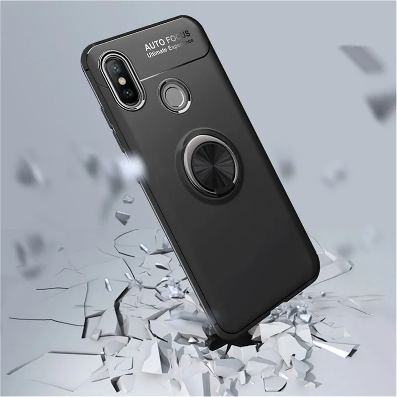 

For Samsung Galaxy S8 Plus Case For Samsung S9 Plus Cover Galaxy Note 8 9 Case Note8 Note9 Luxury Shockproof Finger Ring Case