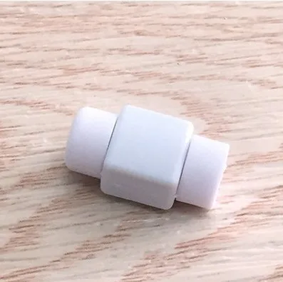 white 6 шт мультфильм USB кабель протектор заставка зарядное устройство линии передачи данных защитный чехол Крышка устройства для сматывания кабеля для iPhone 5S 6s 7s Ipad - Цвет: white