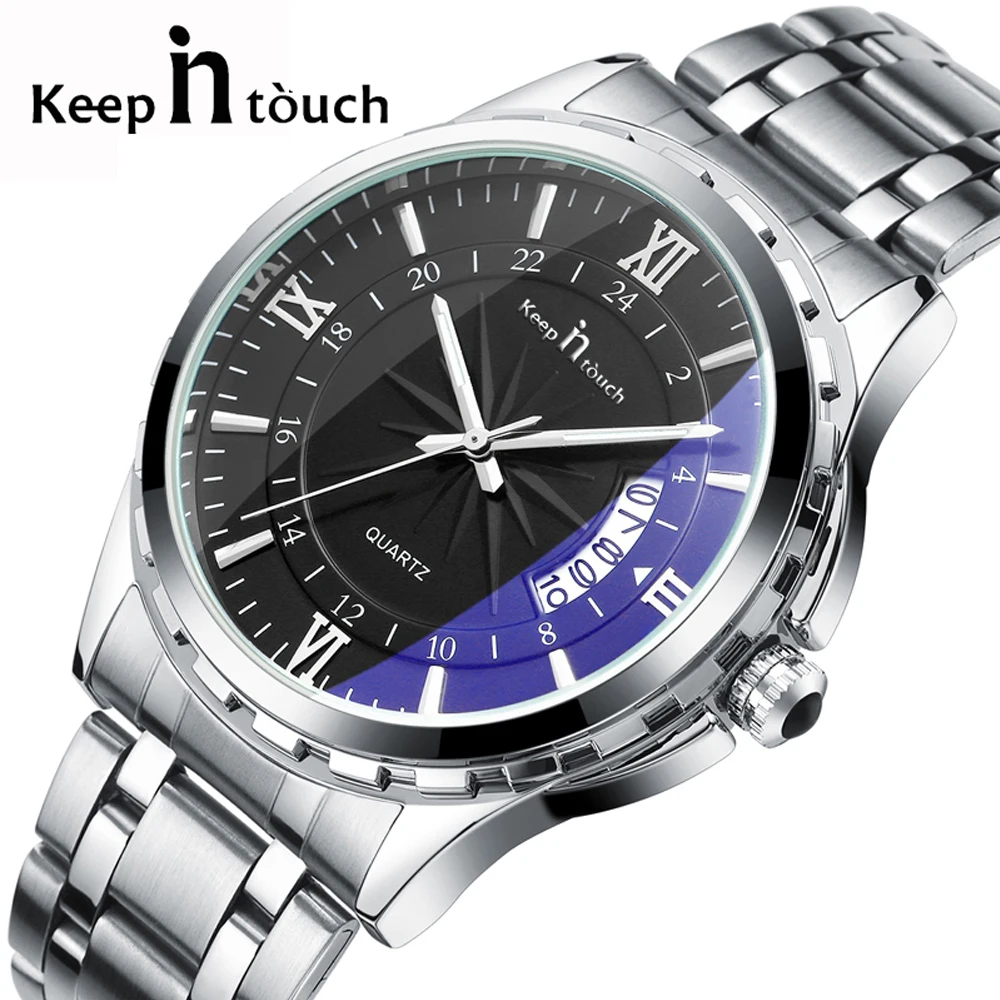

Men Watch Waterproof Noctilucent Casual Top Luxury Brand Man Watches Retro Luminous Steel Band Calendar Clock relogio masculino