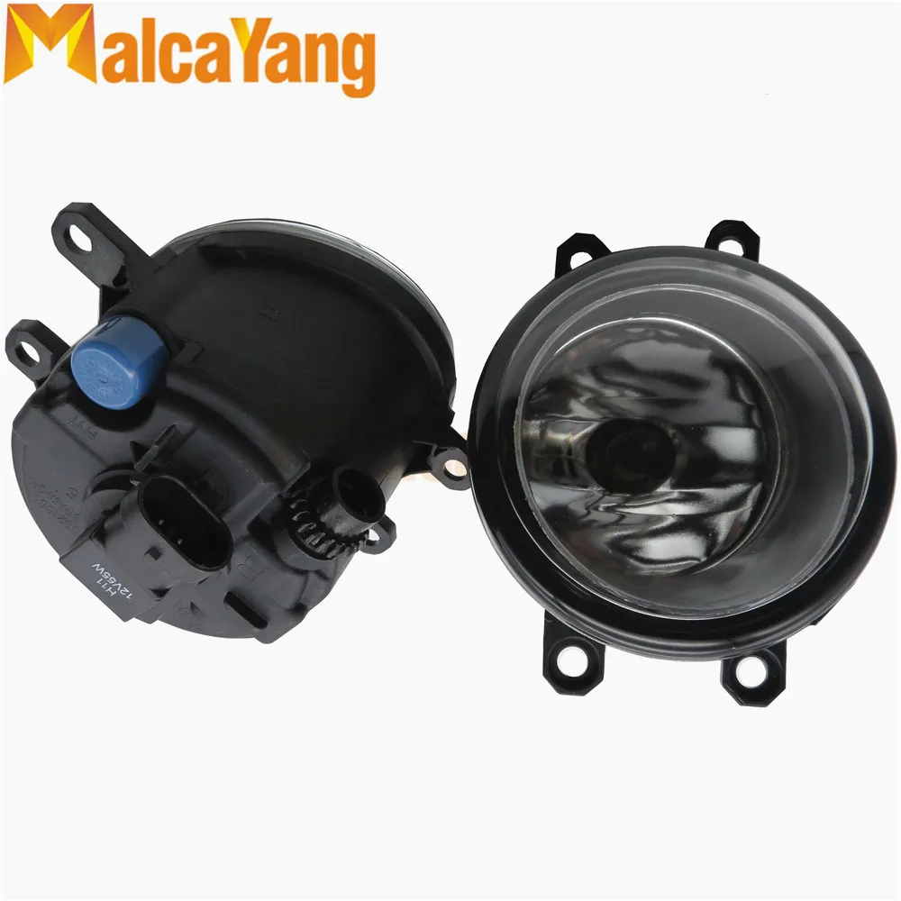 

2Pcs Left/Right Car Front Bumper Fog Light Lamp Halogen Bulbs For Toyota Corolla 2008-2010