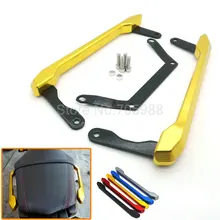 CNC Motorcycle parts Rear Grab Bars Rear Seat Pillion Passenger Grab Rail Handle For Yamaha MT09 MT-9 FZ09 FZ-9 2014-2016