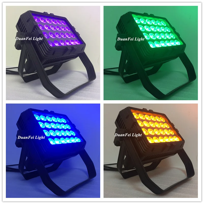 6 шт. 24x18 Вт RGWA UV 6в1 настенная мойка Dmx Водонепроницаемая Par LED наружная моющая