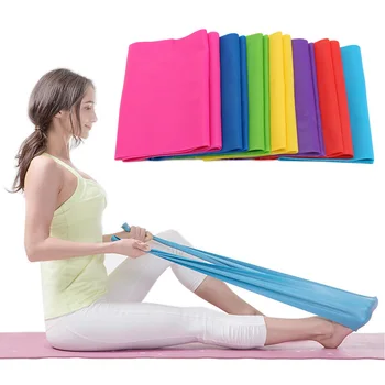 

2M Resistance Bands Body Shaping Stretch Exercises Yoga Gymnastics Ballet Beautiful Curve YS-BUY
