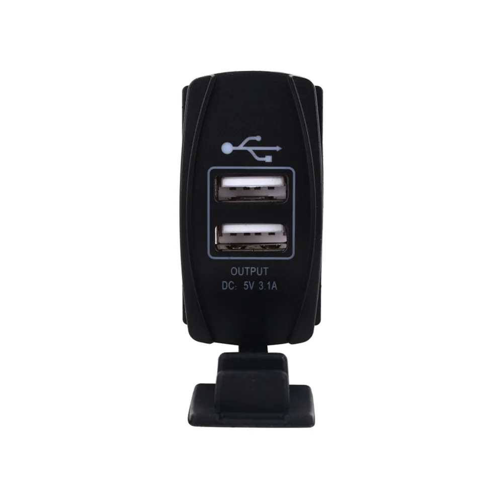 Новое поступление мотоциклетная Автомобильная лодка двойной USB источник питания
