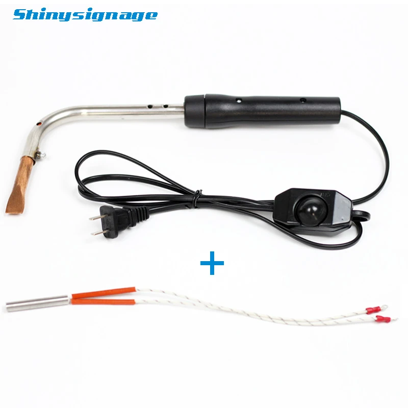 Soldering 250W Electric Metal Soldering Iron Temperature-control Welding Tool for Channel Letter Making Plus 1 pc Heater Element Soldering 250W Electric Metal Soldering Iron Temperature-control Welding Tool for Channel Letter Making Plus 1 pc Heater Element