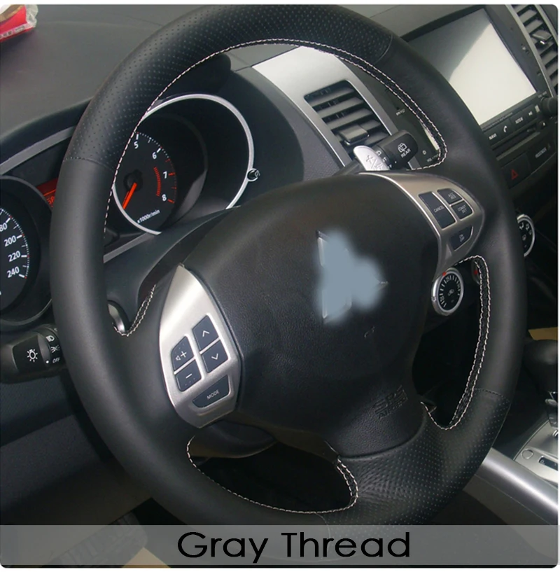 Steering Wheel Cover for Mitsubishi Lancer EX 10 Lancer X Outlander Colt Pajero Sport 01