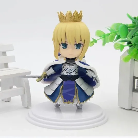 Аниме Fate Stay Night Saber King Of Knight Ver ПВХ фигурка Коллекционная модель игрушки куклы 10