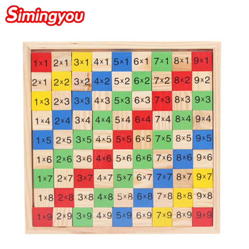 

Simingyou Puzzle For Children Multi Purpose Digital Jigsaw Educational Montessori Wooden Toys SG05