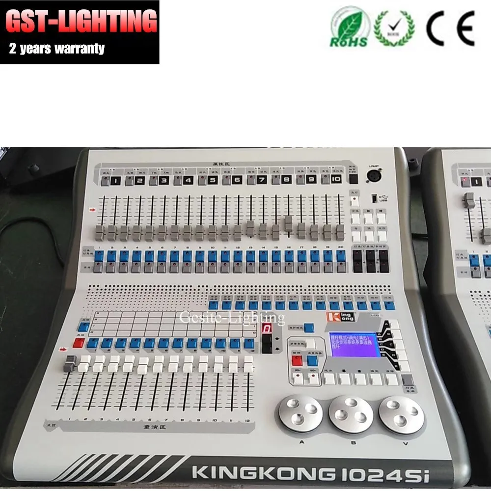 KINGKONG 1024si пульт dmx контроллер kk1024si DMX 1024 сценическая движущаяся головка осветительная консоль dmx компьютер сценические огни контроллер