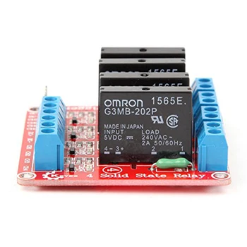 

1 pcs Four way Solid State Relay Module For Arduino