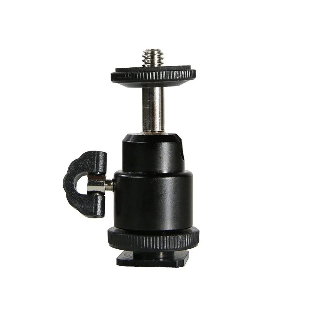 METAL 360 Degree Swivel Mini Tripod Ball Head with 1/4" Screw Thread