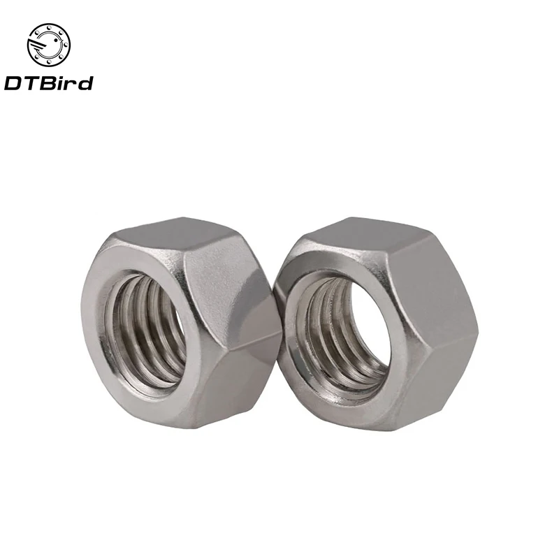 Nuts Screws 500pcs/Lot Metric Thread DIN934 M4 304 Stainless Steel Hex Nut Hexagonal Nut Screw Nut A2-70 Nails Nuts Screws 500pcs/Lot Metric Thread DIN934 M4 304 Stainless Steel Hex Nut Hexagonal Nut Screw Nut A2-70 Nails
