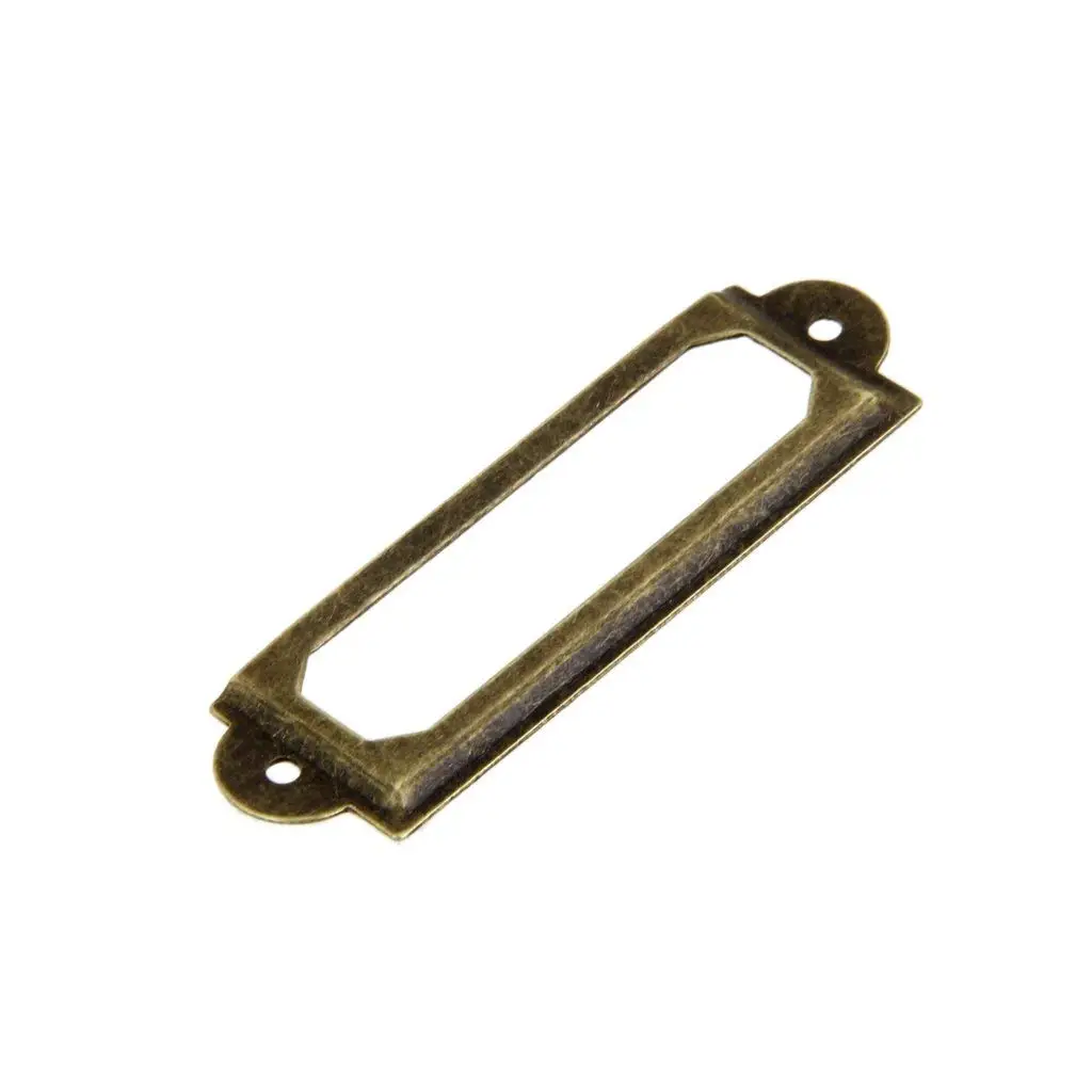 

Lot of 50 Frame Name Label Handle Label for Drawer Door Cabinet
