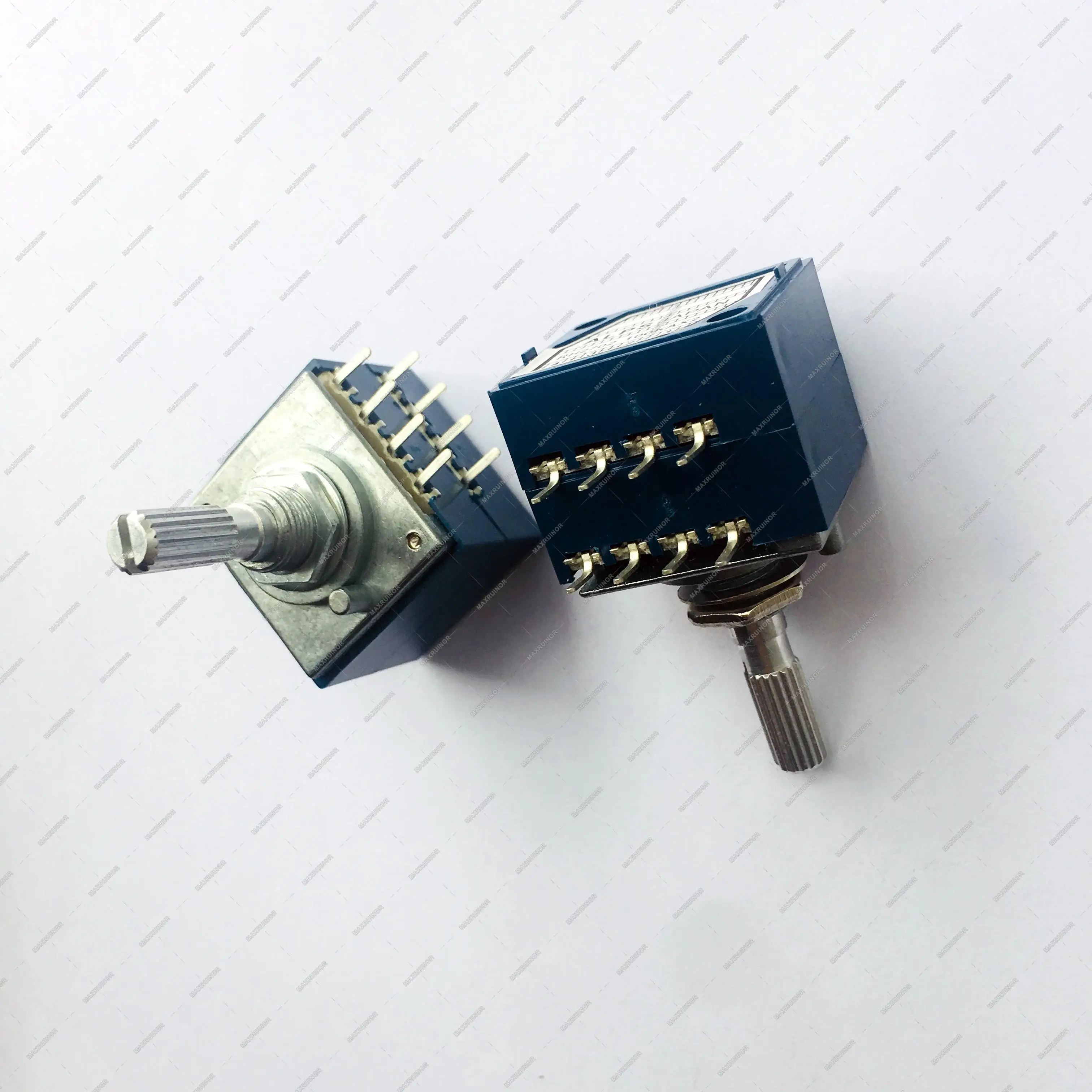1pcs50KAX2/100KAX2/250KAX2 лог типа двойной объем потенциометра 8PIN сопротивление громкости