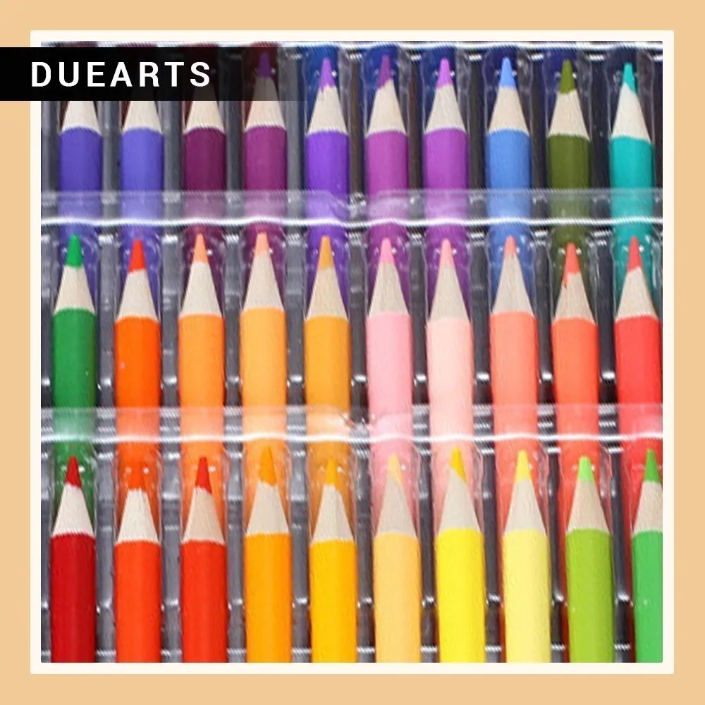 

48 Color Doodle Oiliness Non Water-soluble Cartoon Pencil Lead Pen school friends painting Promotion