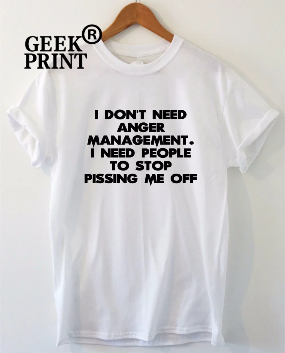 Don/'t Piss Me Off Girls Slogan Tee from Omen