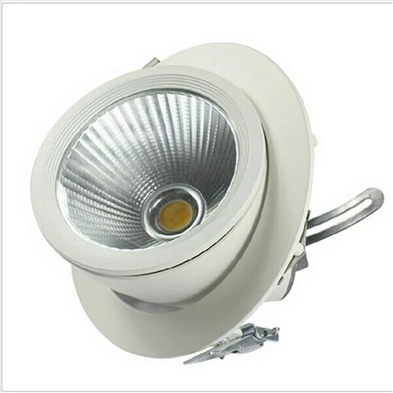 25W 40W COB LED Dimmable Downlight Recessed Ceiling Lights 60 Degree Beam Angle Downlight LED