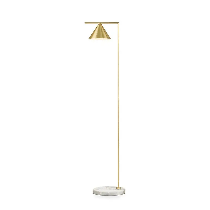 

Nordic Designer LED Gold Floor lamps Eye-protective Lighting fixture Modern simple Living room bedroom E27 Study Standing lamps