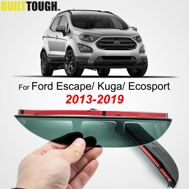 

Xukey Car Side Rear View Wing Mirror Rain Guard Sun Visor Eyebrow Shield Rainproof Shade For Ford Escape Kuga Ecosport 2013-2018