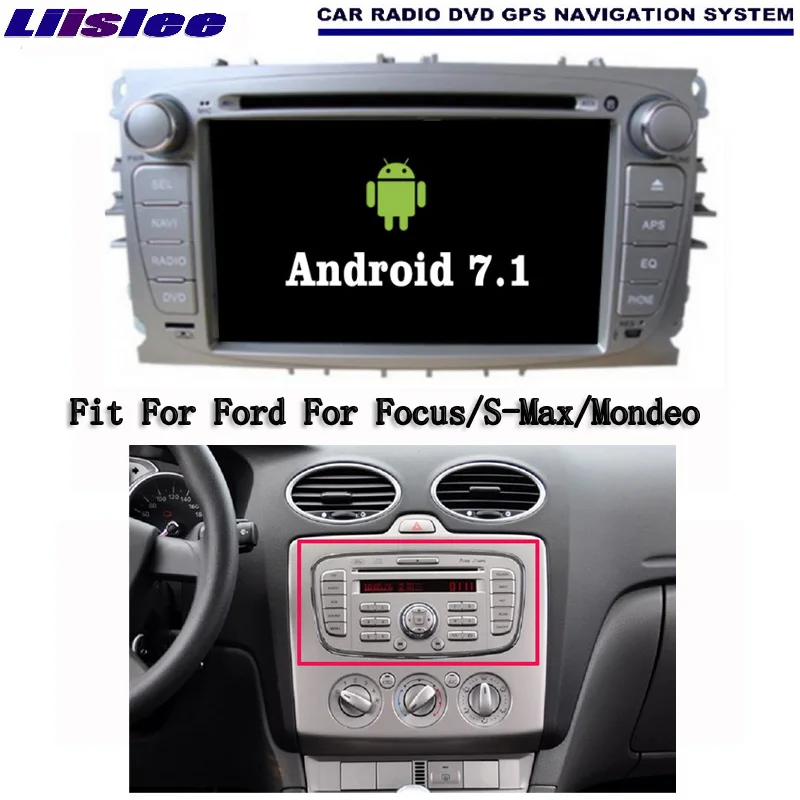 Liislee Android 7.1 2G RAM For Ford For Focus / S Max Car