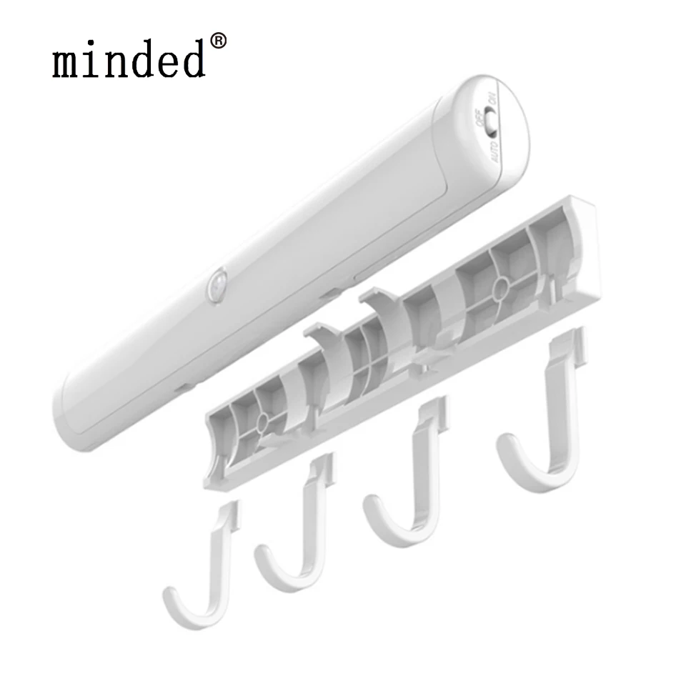 

Under Cabinet Light Motion Led Sensor Bar light Led Kitchen Cabinet Light Wall lamp Corridor Pathway Emergency Bulb with Hooks