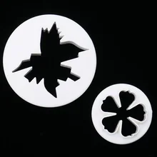 KANNERT 2 шт. Вишневый цветок пластиковый набор для мастики резак торт плесень помадка плесень инструменты для украшения тортов из мастики