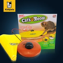 Chat Jouet Couvert Nylon Tissu Déménagement Souris Jeu Interactif Meow chat Jouet pour Chat Kitty Drôle De Luxe Creative Pet Chiot jouet