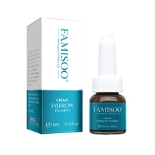 Famisoo 3 шт 6 цветов полупостоянных природа растение пигмент татуировки Профессиональный татуировки Potion окружающей среды чернила татуировки для бровей