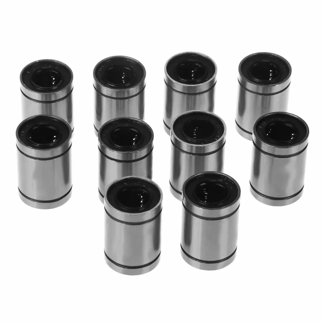 10 pcs. 12mm LM12UU Linear Ball Bear Bearing CNC LM Series Liner Ball Bearing Silver