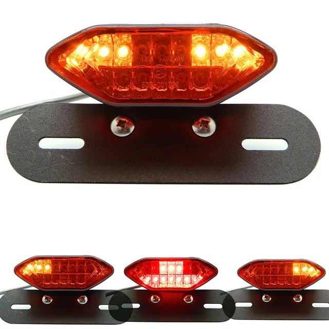 phare moto avec clignotant integre