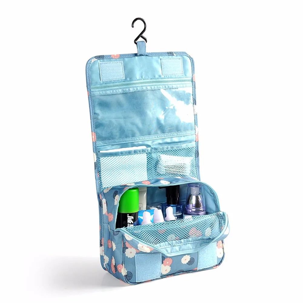 Pockettrip подвесной комплект туалетных принадлежностей прозрачная дорожная сумка, косметичка чехол для переноски туалетных принадлежностей Maleta De Maquiagem