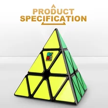 MOYU Yuhu MeiLong 3X3 волшебный куб пирамидка кубик рубика профессиональный Скорость игрушка-пазл профессии Треугольники кубики образования антистрессовые игрушки для детей кубик головоломка