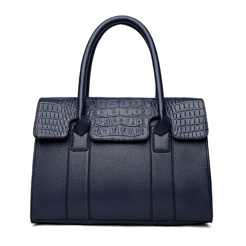 Women Handbag Crocodile Pattern Designer Luxury Leather Shoulder Bag Casual Crossbody Bags Sac A Main Fashion Style SS7134 (4)