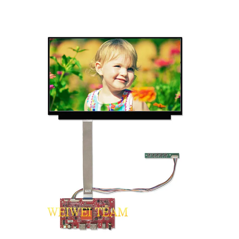 UHD 3840x2160 13 3 'Ɗk Дисплей ноутбука Замена экрана IPS ЖК панель с 2 DP EDP 40 штифтов