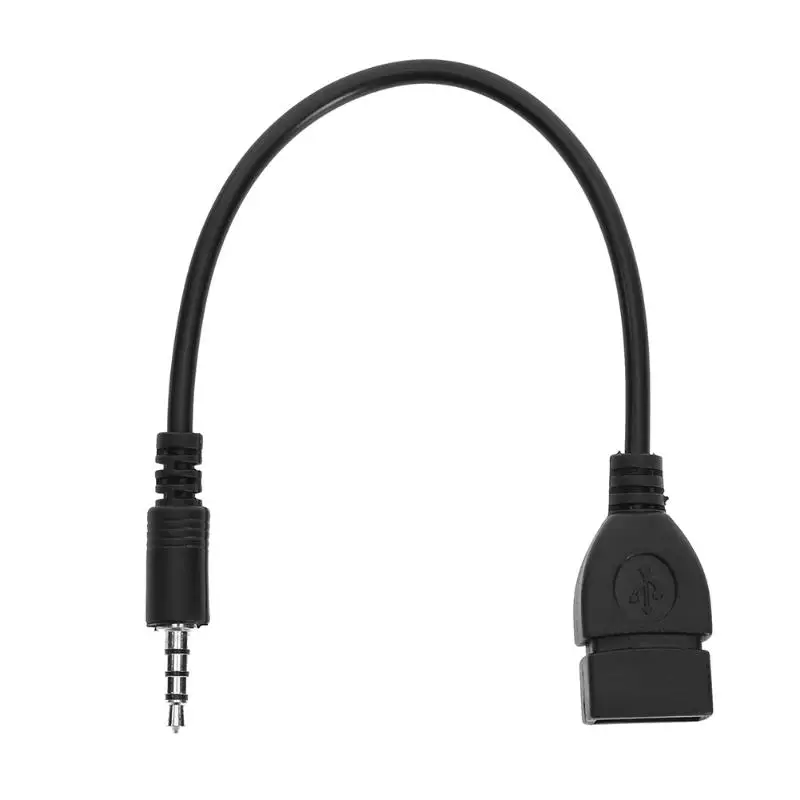 3 5 мм штекер Джек &quotпапа&quot в USB &quotМама&quot 2 0 женский автомобильный AUX звук стерео