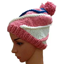 Bomhcs зимние теплые женские шапочки ручной работы вязаная шапка вязать Кепки