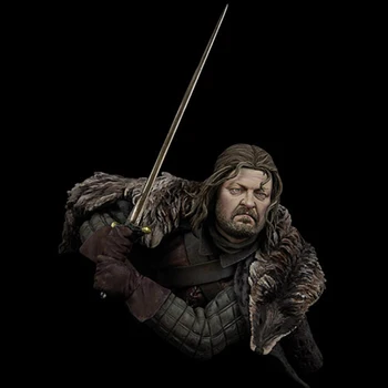 

1/8 Resin Figure Bust Model Movie Game Character Northern Warriors with base Unassembled Unpainted