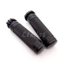 ZORBYZ мотоцикл " 25 мм черный CNC рифленый Руль рукоятки для Harley V-Rod Touring Softail XL