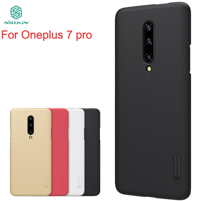 

For Oneplus 7 pro Case Cover NILLKIN High Quality Fitted Cases For Oneplus 7 pro Super Frosted Shield For Oneplus 7 pro
