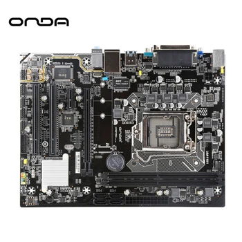 شراءاللوحة الأم Onda H110P-PRO LGA 1151 ذاكرة DDR4 32G SATA3.0 VGA/COM/LPT اللوحة الرئيسية Intel H110 M-ATX 4-core معالج الألعاب