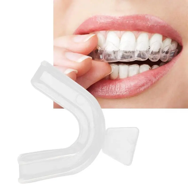 Термоформовочный отбеливатель зубов Защита рта стоматологический мундштук уход за полостью рта отбеливающий для зуб отбеливатель для рта
