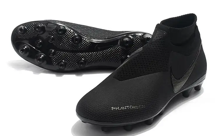 

Hot Sales Soccer Shoes Phantom VSN Elite DF AG Outdoor Shoes Football Boots Cleats For Men High Ankle