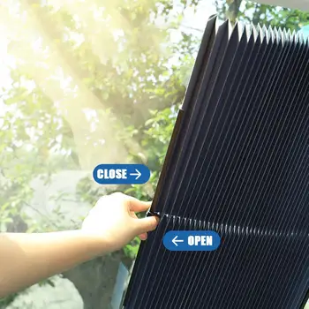 

Upgrade Car Windshield Sun Shade Automatic Extension Car Window Sunshade Sun Visor Protector
