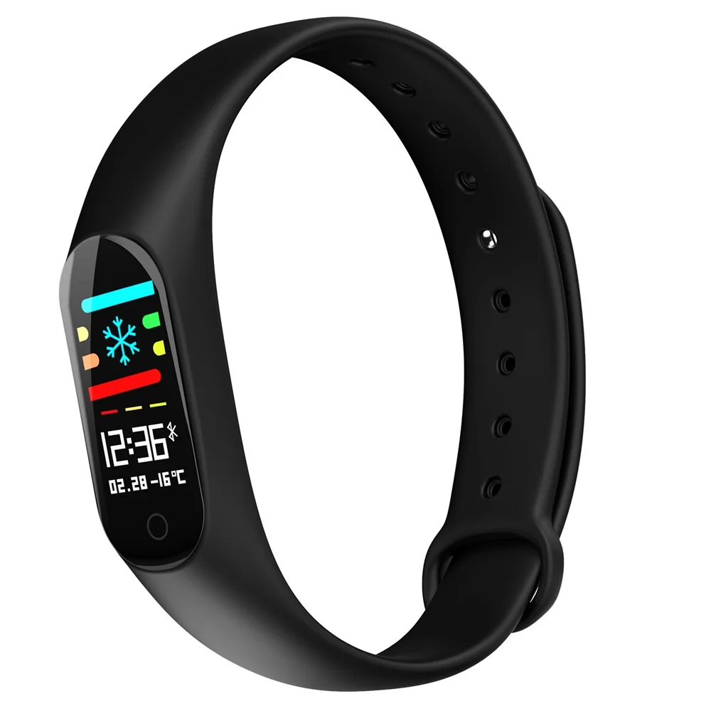 Cawono CW27 смарт часы Новый Smart Браслет фитнес браслет 0 96 ''OLED монитор сердечного