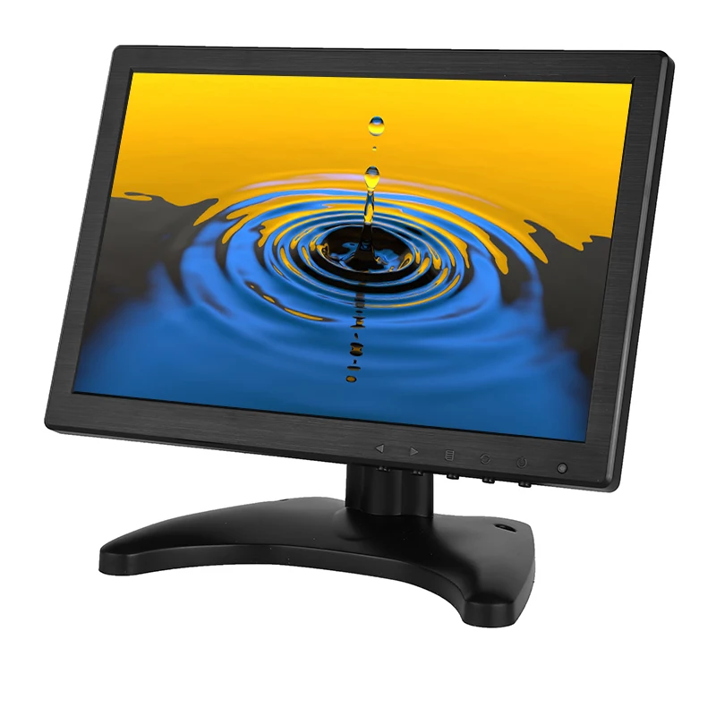 Multi touch screen monitor 10.1 inch capacitive touch screen monitor wide touch monitor with AV/BNC/VGA/HDMI/USB input