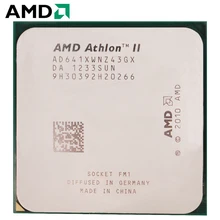 Процессор AMD Athlon II X4 641 Socket FM1 100 Вт 2,8 ГГц 905-pin четырехъядерный процессор настольный процессор X4 641 Socket fm1
