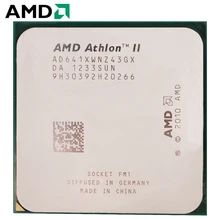 AMD Athlon II X4 641 гнездо FM1 100 Вт 2,8 ГГц 905-pin четырехъядерный процессор для настольных ПК X4 641 гнездо FM1