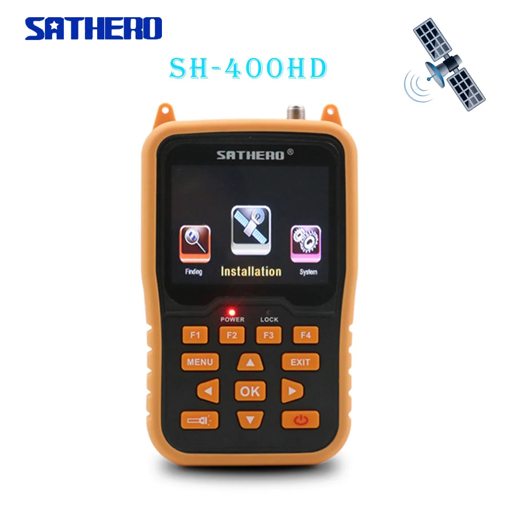 Sathero SH 400HD DVB S2 HD Satellite Finder meters MPEG 4 digital